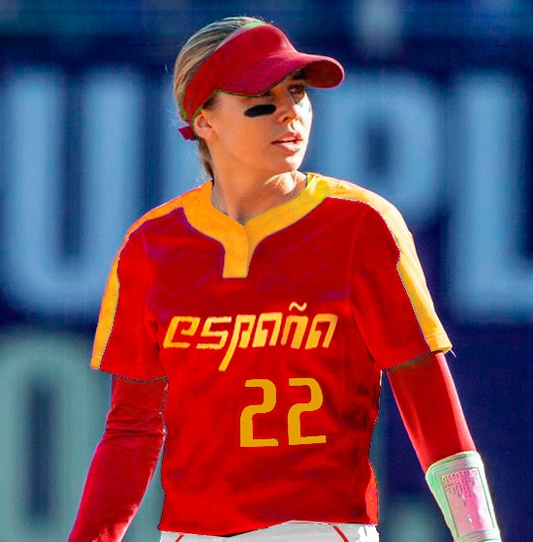 Casaca España Mujer- Rojo